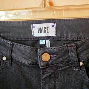 Paige Verdugo ULTRA skinny Jeans Black  God Stretch Women's 29